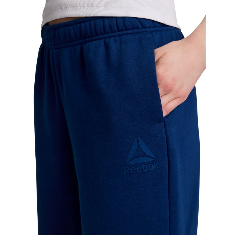 Oversized Women's Joggers with Cinched Hem and Pockets - Reebok