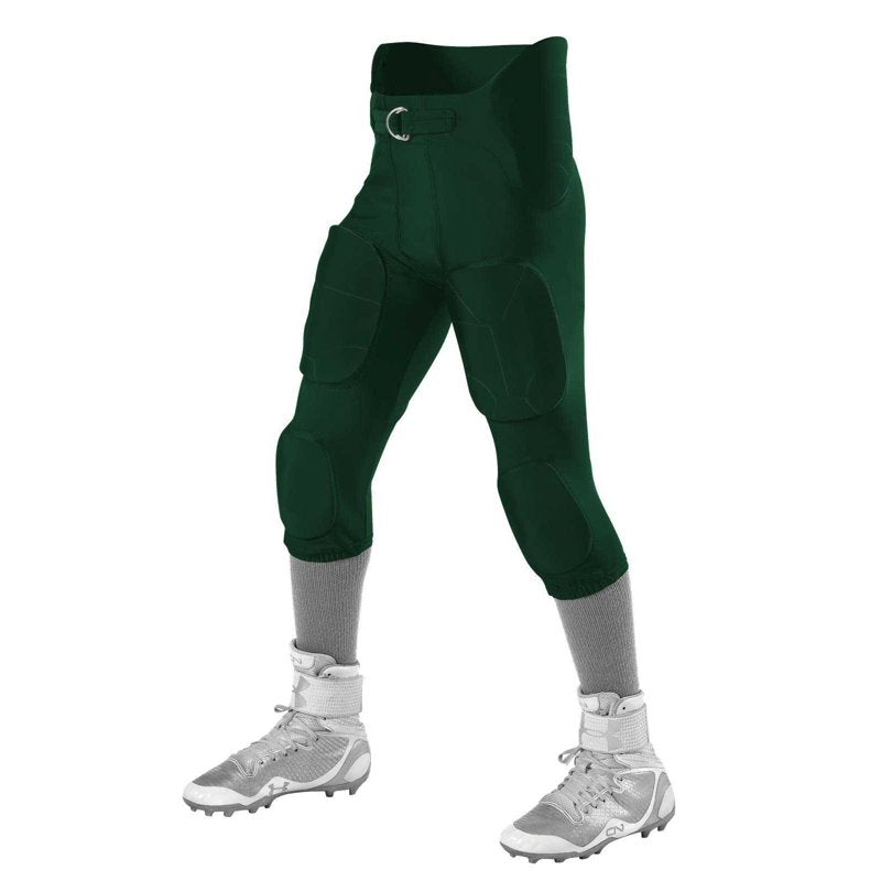 Youth Football Pant with Pads & Belt - All Sizes & Colors