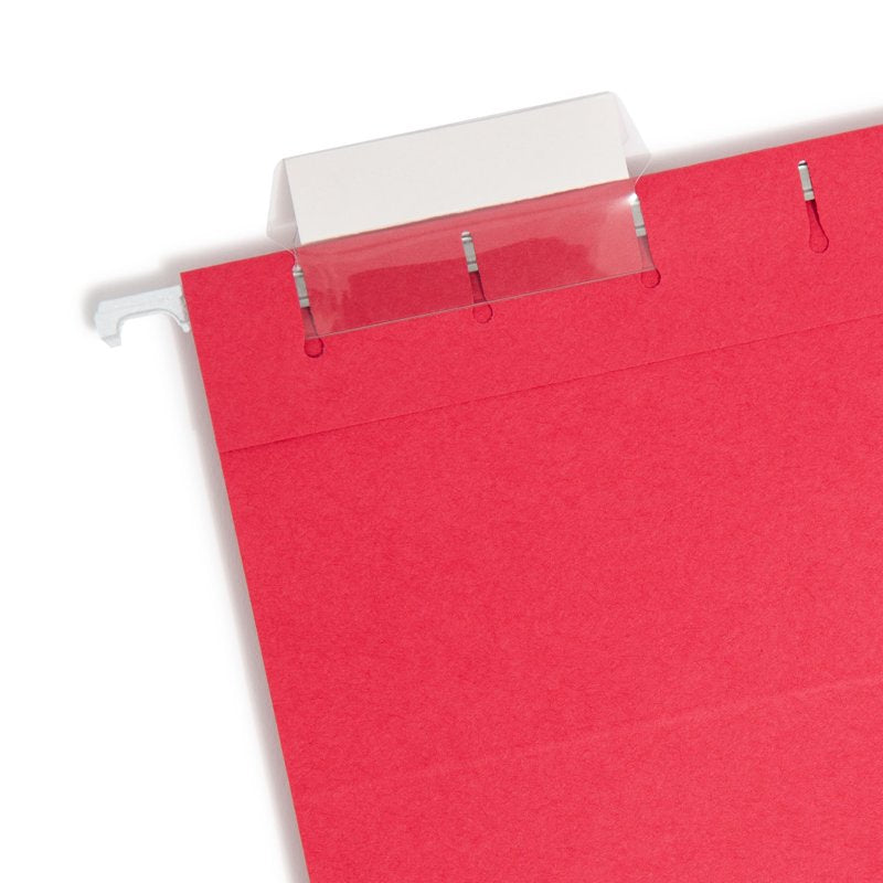 Color Hanging File Folders Set of 25 - Brights, Letter Size, Durable Office Organization