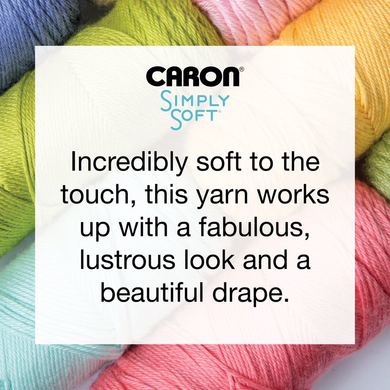 Medium Acrylic Yarn for Knitting & Crochet - Soft, Lustrous, 9 Pack