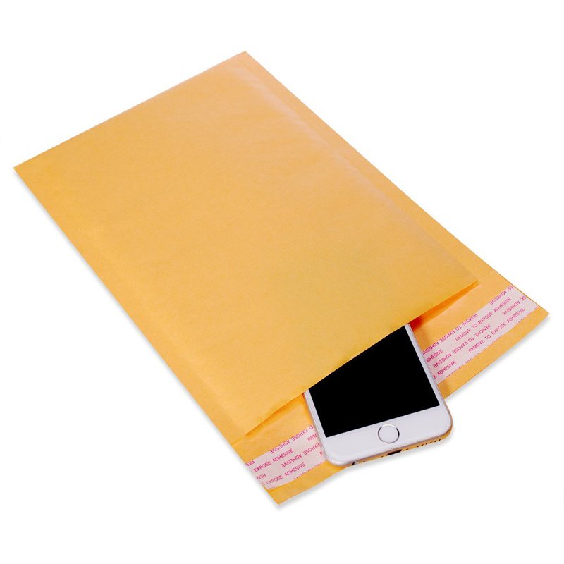 12.5 x 19 Inches Kraft Bubble Mailers Pack of 50 - Self Seal Cushioned Envelopes