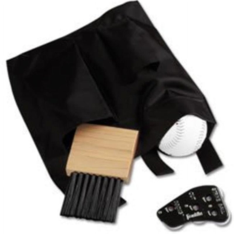 Umpire Accessory Pack for Baseball Softball Officials with Plate Brush & Indicator