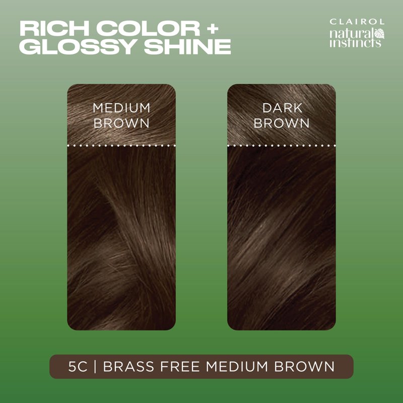 Demi-Permanent Hair Color Creme - Natural Shades, Gentle, 1 Application