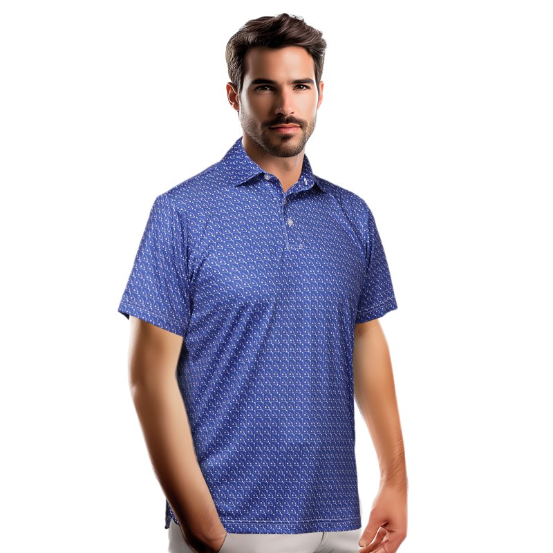 Men's Performance Golf Polo Shirt - Moisture-Wicking, Lightweight Activewear
