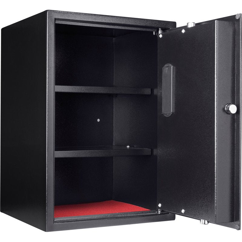 Large Digital Keypad Safe 1.45 Cu Ft Steel Security Safe for Home & Office
