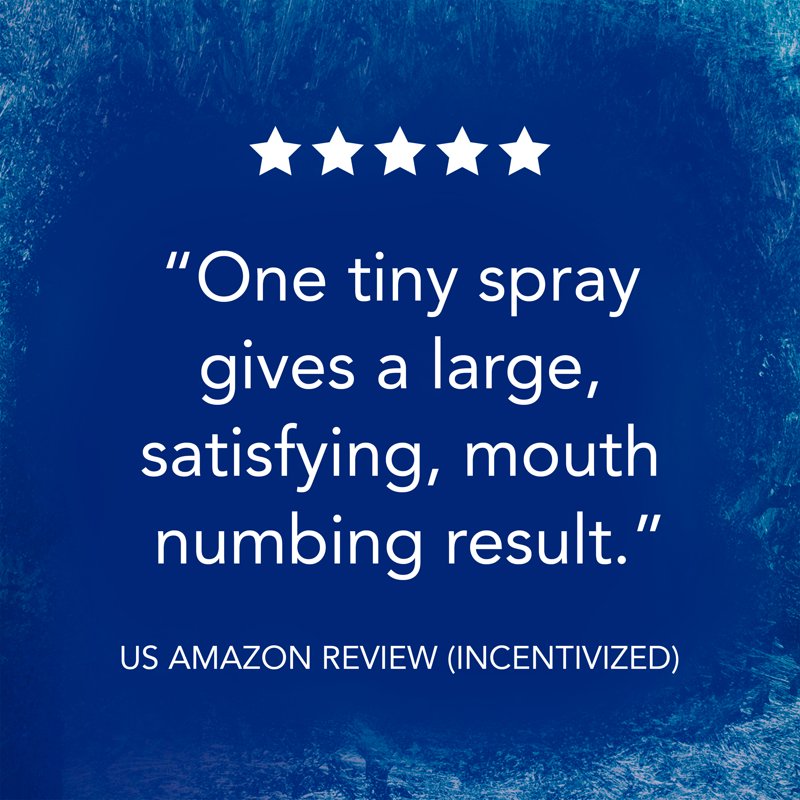 Vicks VapoCOOL Sore Throat Spray 3 Pack with Benzocaine & Menthol - Winterfrost Flavor