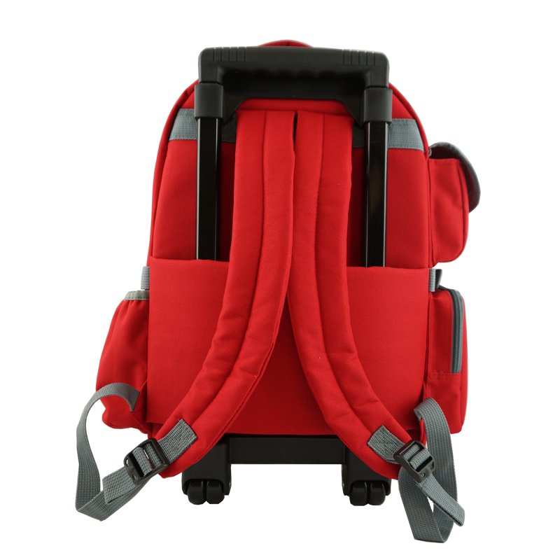 Heavy Duty Rolling School Backpack for Teens & Adults - Large Capacity, Multiple Pockets