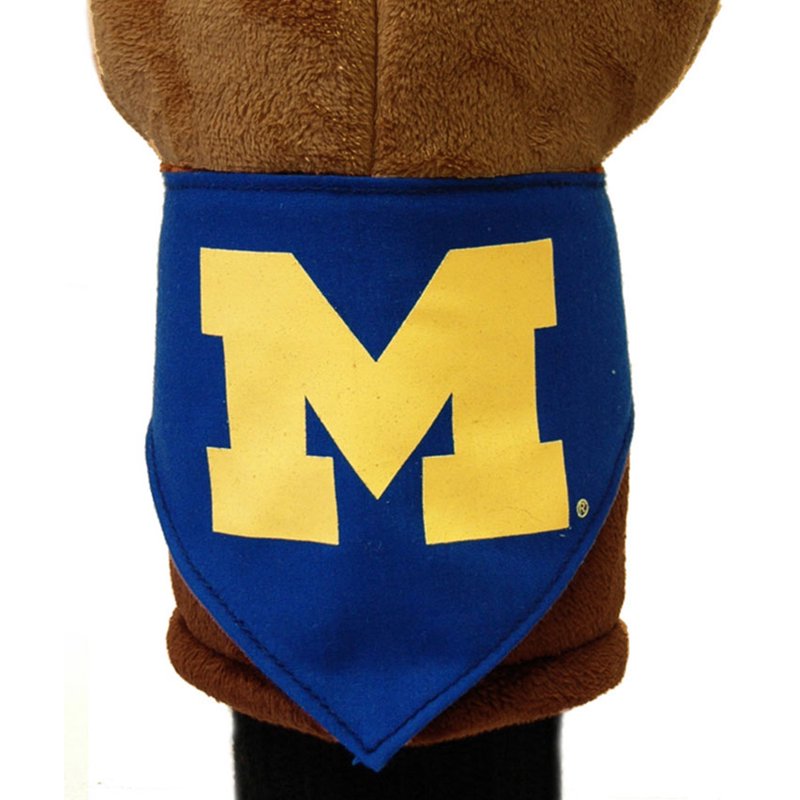 Michigan Wolverines Mascot Head Cover for Golf Clubs - Officially Licensed