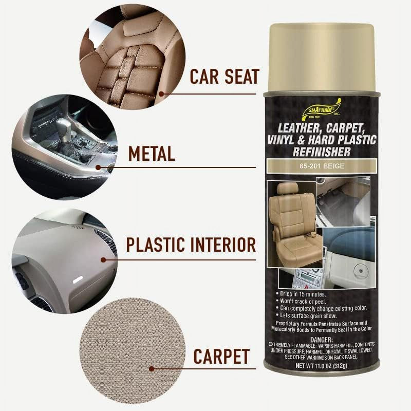 Automotive Carpet, Vinyl & Hard Plastic Refinisher Spray - Fade Resistant
