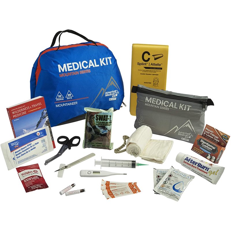 Mountaineering First Aid Kit for Groups - Wilderness Emergency Medical Supplies