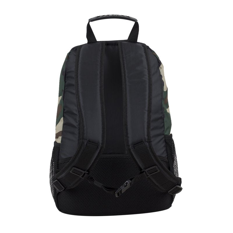Skater Backpack with Double Straps & Laptop Sleeve – Durable Camo School Bag