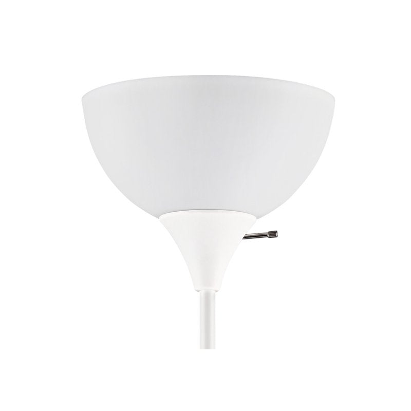 Modern 71-Inch Floor Lamp with 3-Way Switch - White, Black, Gray, Brown Finish
