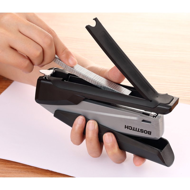 PaperPro inPOWER 20 Desktop Stapler - 20-Sheet Capacity, Black/Gray