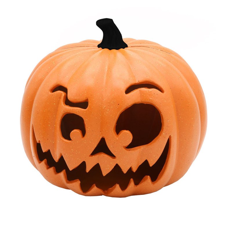 Halloween Pumpkin Lantern Light Up Jack O Lantern Decor for Indoor Outdoor