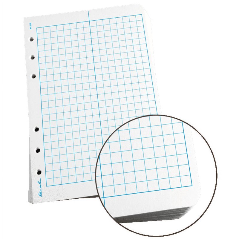 Field-Size Loose Leaf Paper, 100 Sheets, White, Recycled Content