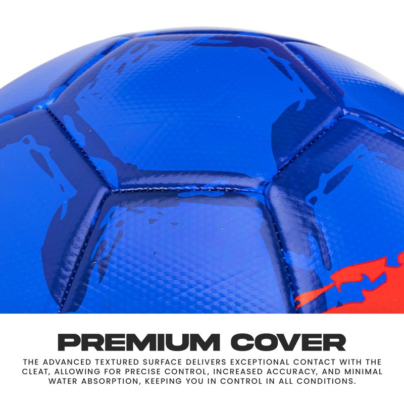 Franklin Sports US Soccer Federation Soccer Ball Size 5 - Blue