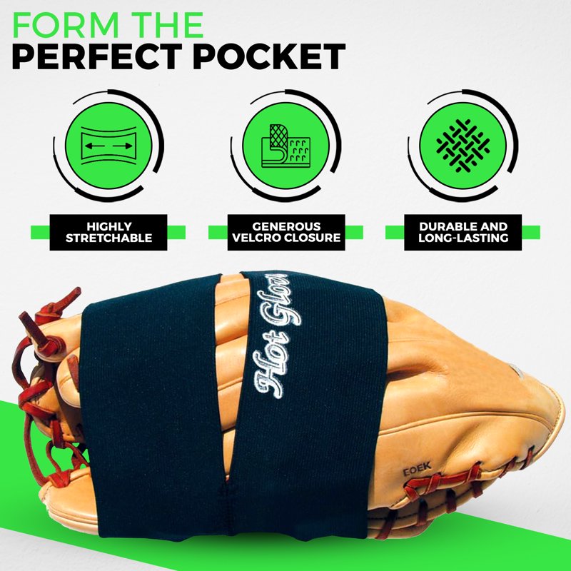 Sports Glove Wrap with Softball - Adjustable Fit for Baseball & Softball