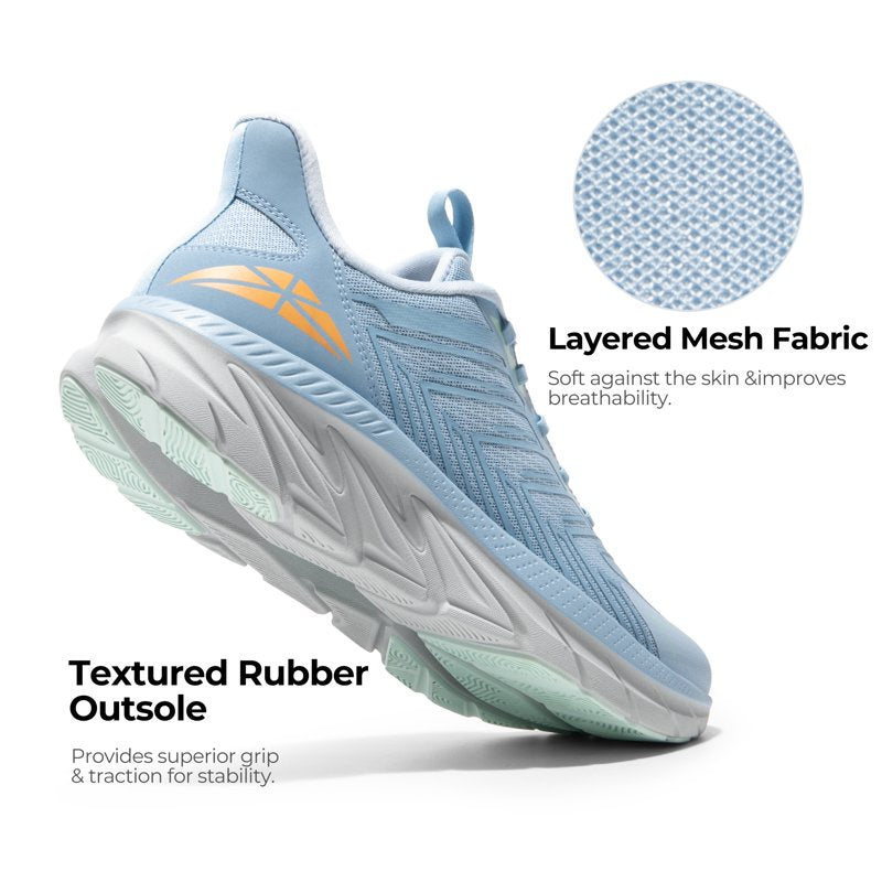 Men's Slip-On Athletic Walking Shoes - Breathable Non-Slip Sneakers for Gym & Casual Wear