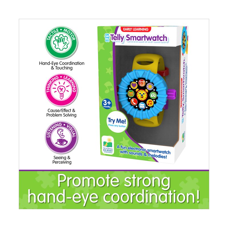 Kids Smartwatch Toy - Early Learning Interactive Watch for Toddlers