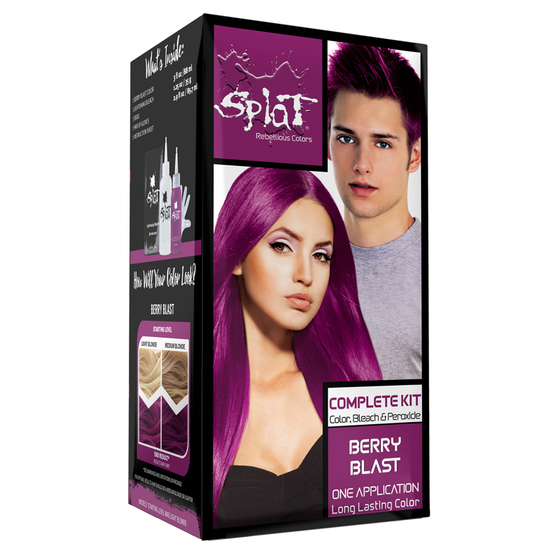 Unisex Semi-Permanent Hair Color Kit - Multiple Shades