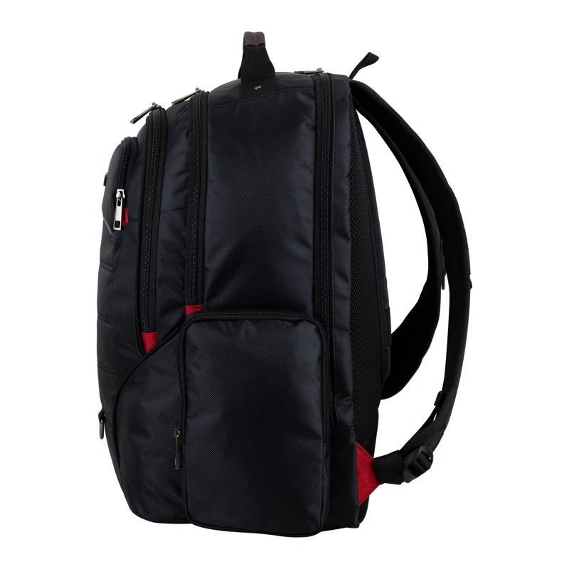 Unisex 19-Inch Tech Backpack with Laptop & Multiple Storage Pockets