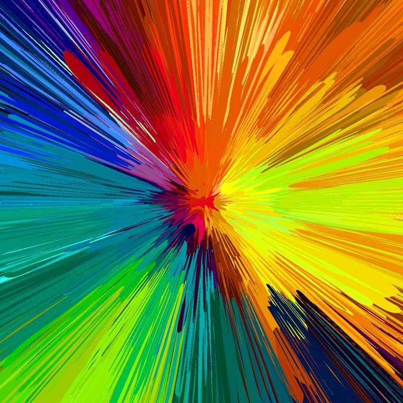 Rainbow Pattern Origami Paper Pack - 200 Sheets 6x6 Inch with Instruction Booklet