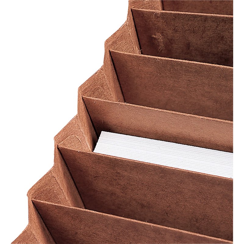 Smead TUFF Expanding File with 31 Daily Index Pockets Letter Size Brown