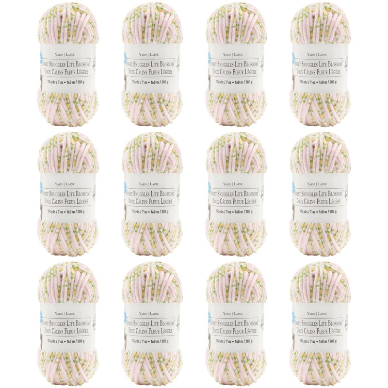 Bulky Yarn Pack for Knitting Crochet & Weaving - 12 Bright Colors
