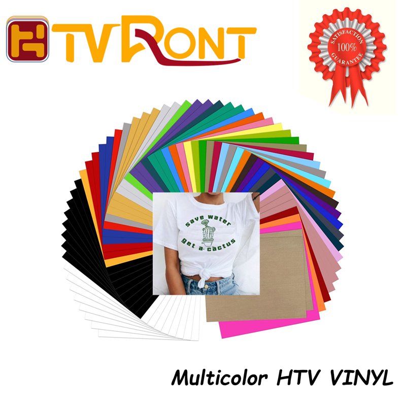 Heat Transfer Vinyl Bundle for T-Shirts - 90 Sheets 12x10 Inch Glitter HTV
