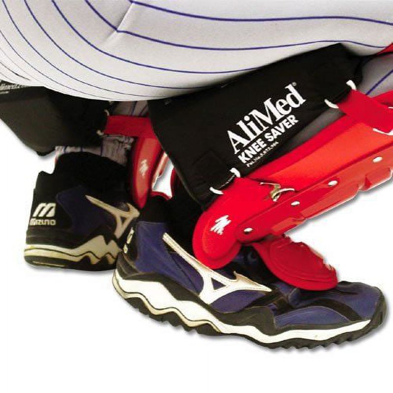 Large Knee Saver for Catchers - Black, Comfortable Sports Support