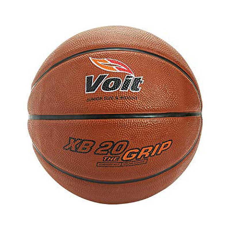 Junior Size Indoor/Outdoor Basketball 27.5" - Grip & Durable Rubber Cover