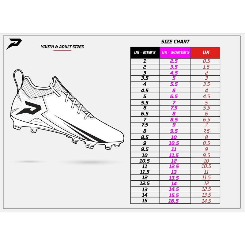 Lightweight Joker Football Cleats for Skill-Position Athletes - Quantum Speed