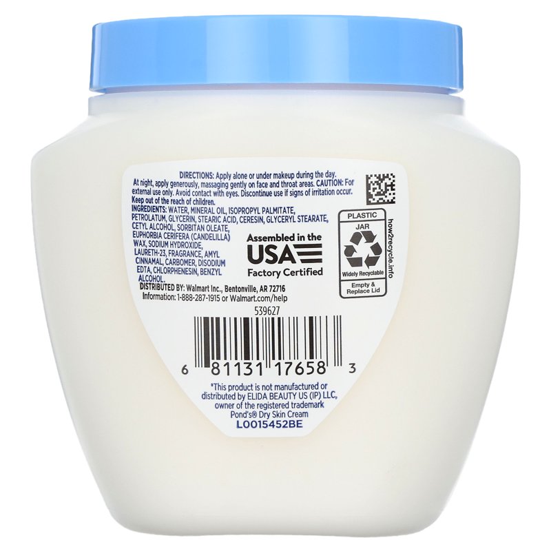 Dry Skin Moisturizer Cream for All Skin Types - 6.5 oz, Pack of 2