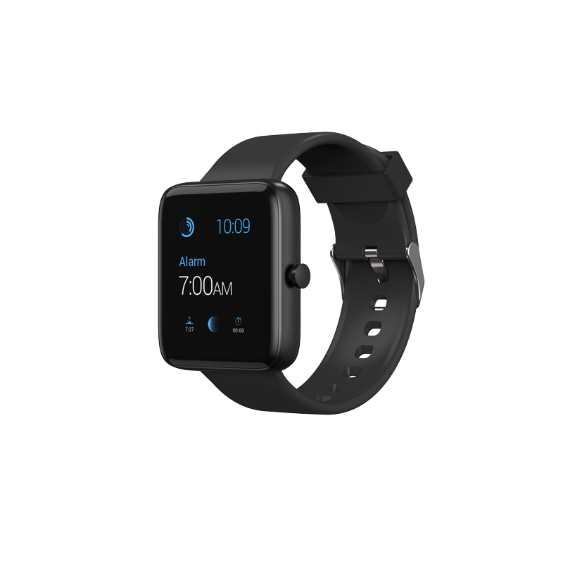 Smartwatch with Sleep Monitor GPS Workout Tracker Water Resistant - 3Plus Vibe Lite Black