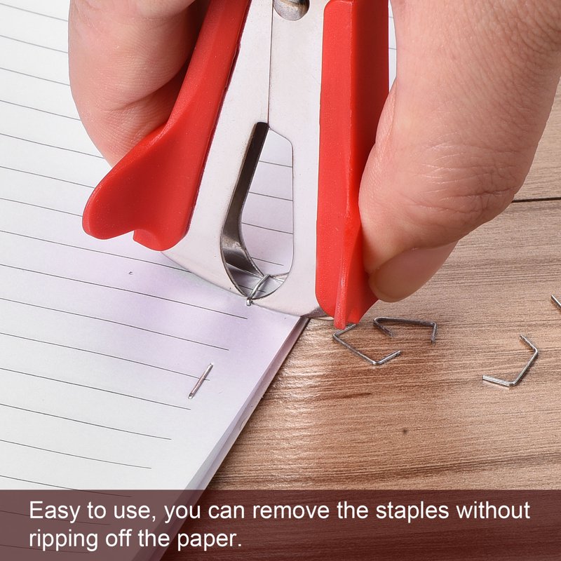 Staple Remover Tool Set - Steel Jaw Office & Home Staple Pullers, 2 Pack