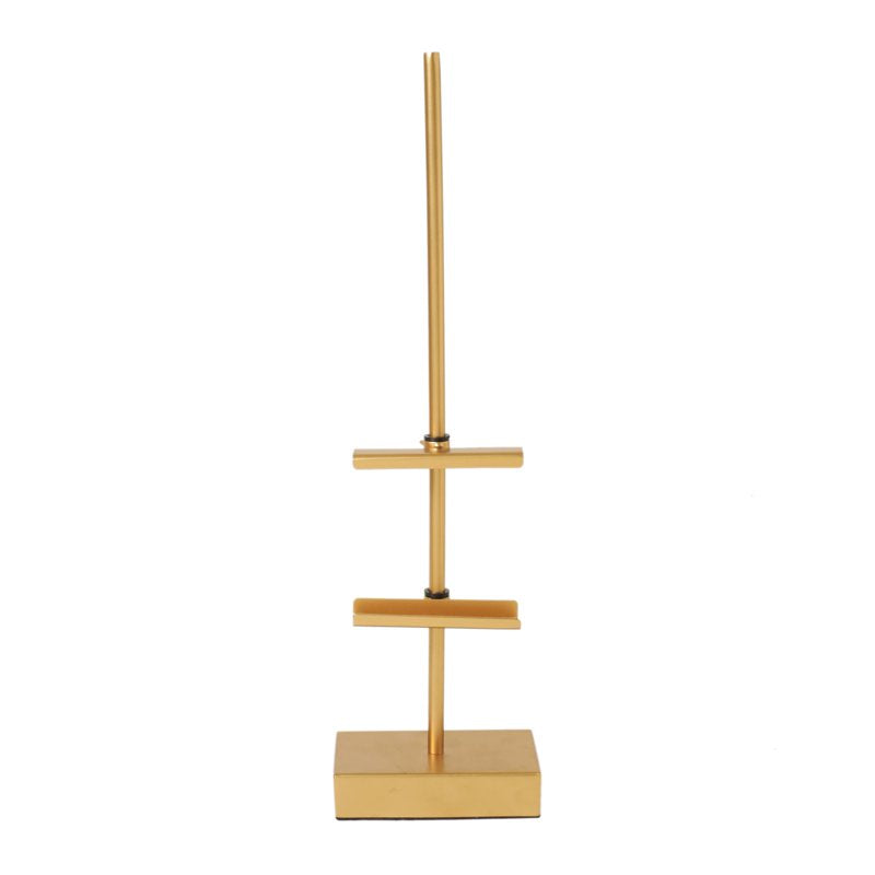 18-Inch Gold Steel Tabletop Easel for Photos, Frames, Art & Decor