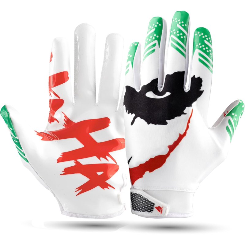 Football Receiver Gloves - Elite Grip & Comfort for Youth M-L