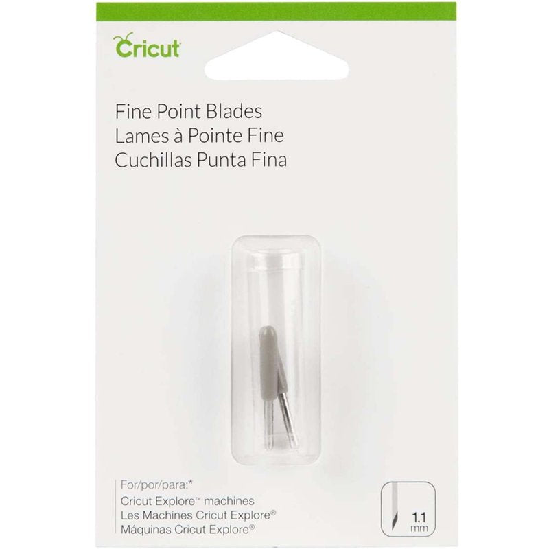 Premium Fine-Point Replacement Blades for Cricut Machines - 2 or 3 Pack