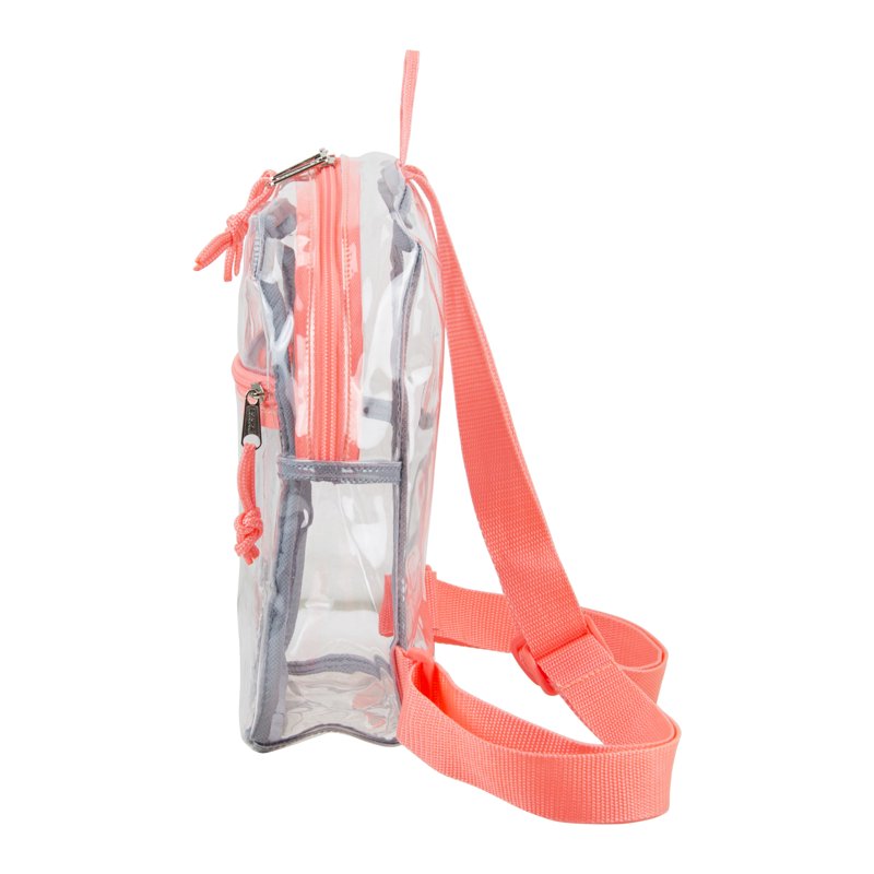 Unisex Clear Mini Backpack for Sports, Events & Travel - Lightweight & Durable