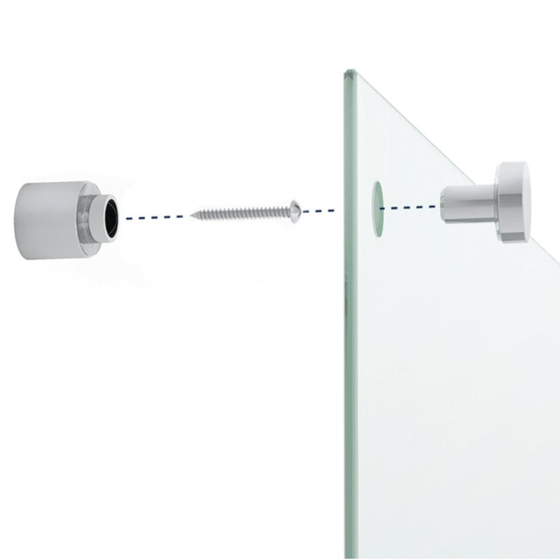 Quartet Infinity Glass Dry-Erase Board 24" x 18" Frosted Surface - Frameless