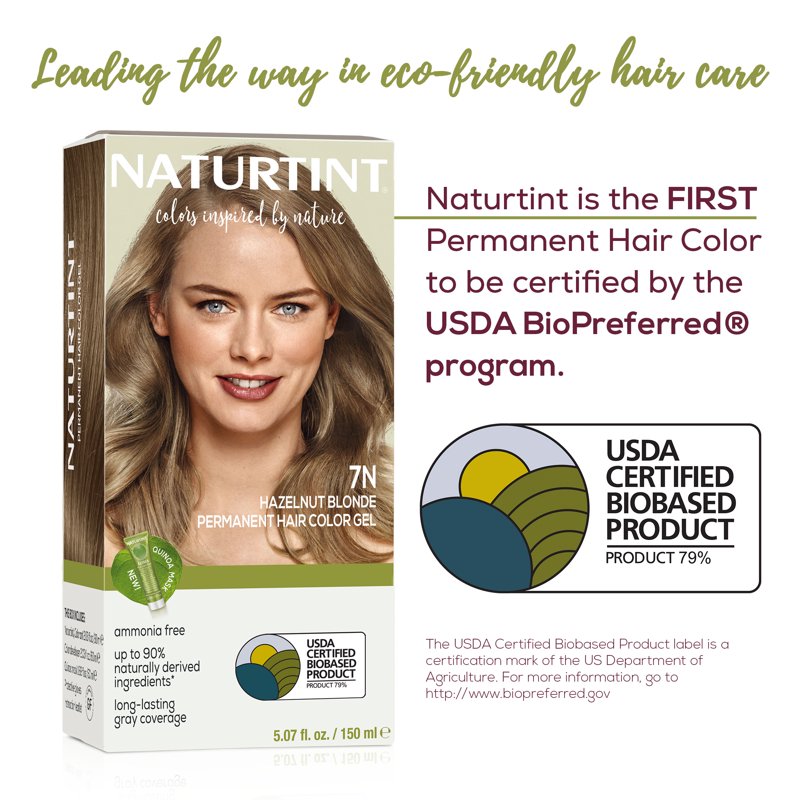 Naturtint 7N Hazelnut Blonde Permanent Hair Color - Natural, Long-Lasting