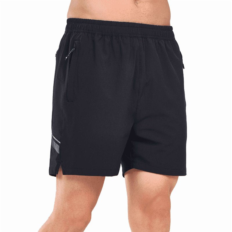 Men's Athletic Running Shorts with Quick Dry & Zip Pockets, 5 Inch Inseam