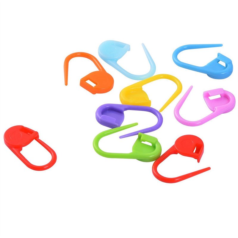 Set of 104 Knitting Stitch Markers Locking Crochet Stitch Counters for DIY Sweaters & Scarves
