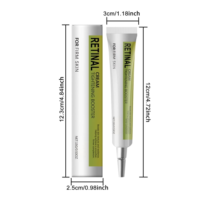 Retinol Eye Cream for Dark Circles & Puffiness 0.53oz – Anti-Aging Tightening Booster (Variation: 0.53 oz*4)