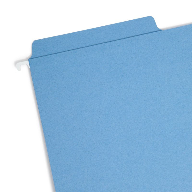 Smead FasTab Hanging File Folders Legal Size with 1/3-Cut Tabs Assorted 18 Pack