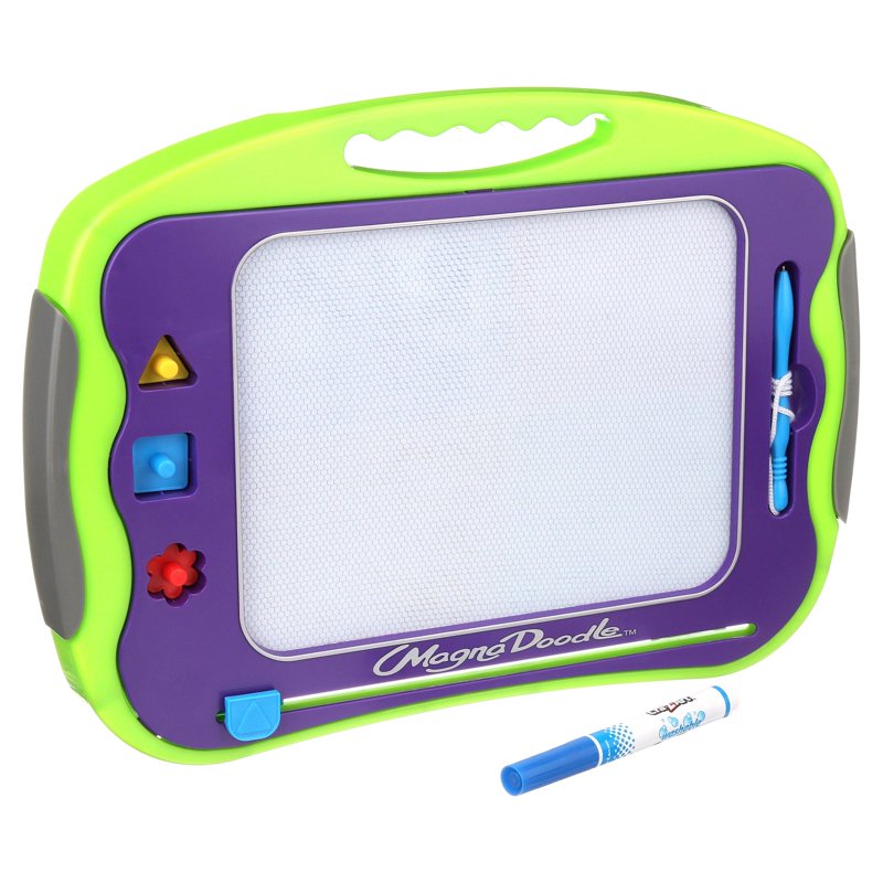 Color Magna Doodle Deluxe Magnetic Drawing Board with Pen and Stamps