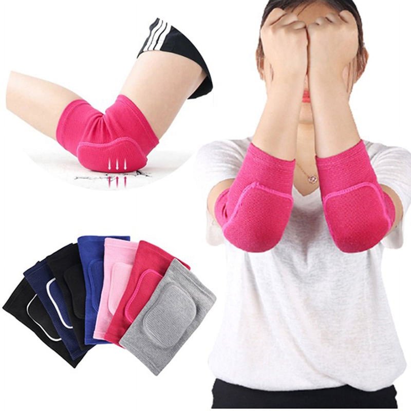 Elastic Elbow & Knee Protectors Set - Thickened Sponge Sports Guards