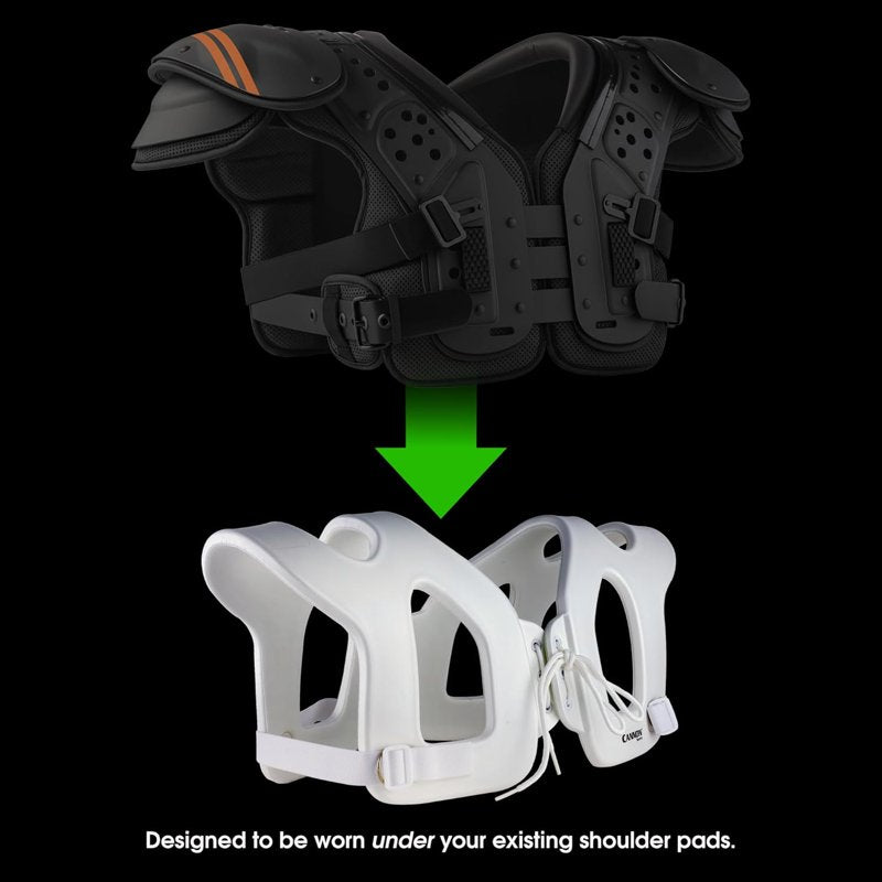 Shoulder Injury Pad for Football Hockey Lacrosse - Support & Protection