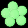 Glow in the Dark Golf Balls - 6 Pack Fluorescent Light Up Golf Balls for Night Play