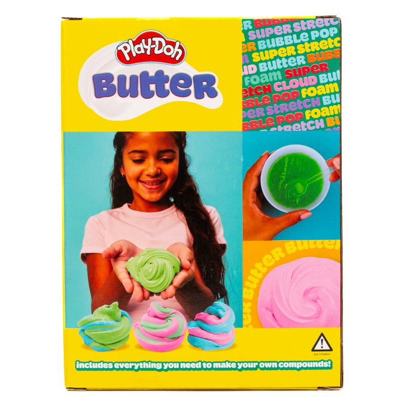 Play-Doh Butter DIY Sensory Kit for Kids - Slime, Clay & Glitter Craft
